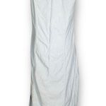 Vintage Denim & Co Dress Denim Pinafore Light Wash Button Detail Sleeveless Maxi Blue Size M Photo 2