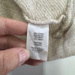 J.Crew Sweater Womens XS Petite Beige Cowl Funnel Neck Kangaroo Pocket E0856 Photo 3