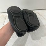 Tory Burch  Black Leather Logo Flats Size 8 US Photo 3