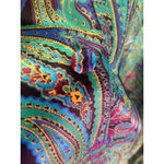 Oscar De la Renta top size 14 Blue Photo 2