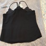 J.Crew NWT Women’s  Elegant Black Scalloped Camisole Size 6 Photo 5