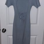 Hello Molly Baby Blue Sweater Dress Photo 1