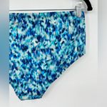 Athleta 🆕 NWOT  High Waist Swim Bottom Bikini Dark Lapis Blue Print Size Medium Photo 8