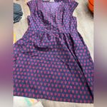 Mata Traders Women's Dark Navy & Burgundy Arrow print Sleeveless A Photo 7