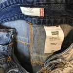 Levi's  Cut-off Shorts Overalls Juniors size 1 Wmns size S Shortalls denim Romper Photo 7