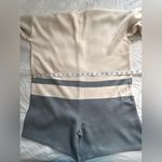 Lucca Couture LUCCA Cream and Gray Jumpsuit KNITTED 
NAVY - Photo 9