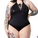 KILLSTAR  Women's Lita Monokini One-Piece Black Plus Swimsuit Size 3X Photo 0