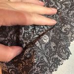 Lululemon  Hit It Short (3 1/2") in Mini Cinder Lace White Black / Black - Size 4 Photo 10