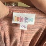 LuLaRoe  heathered blue high low loungewear 2x Carly dress Photo 2