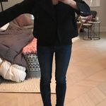 Elizabeth and James women’s Kellan collar black biker jacket size small S Photo 9