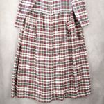 Buffalo Maxi Flannel Plaid Granny Cottage Pearl Snap Electric VTG Dress 18/20 1X Red Photo 4
