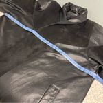 Preston & York Vintage 90s  Black Leather Patchwork Open Jacket Women’s Size S Photo 8