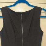 Lafayette 148  NY!Genuine Leather & Wool Dress Photo 3