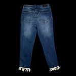 Earl Jean  Embroidered Size 8 Tapered Jeans Photo 1
