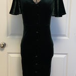Jack by BB Dakota Green Velvet Dress () Photo 0