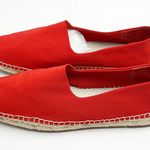 1. State  Davir Red Slip On Espadrille Shoes, Size 9 Photo 3