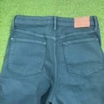 Judy Blue  Women's Size 11/30 Garment Dyed Green High Rise Wide Leg Cropped Photo 7