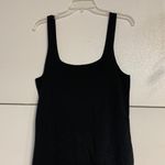 J.Crew WOMENS SQUARE NECK KNIT MINI DRESS BLACK LARGE Photo 8