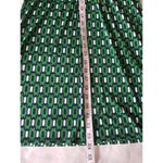 Kiara Womens Dress Size Small Short Sleeve Green Geometric Knot Mini Stretch Photo 11