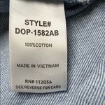 Zenana Outfitters  Light Blue Distressed Jean Shorts Photo 6