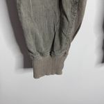 James Perse  Women’s Mixed Media Pant Jogger Linen Cotton Blend Small (1) Neutral Photo 8