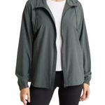 Zella NWT NORDSTROM Z by Sana Travel Jacket Green Urban - Medium Photo 0