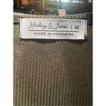 Haley & June Bodycon MIDI Dress Olive Green Sz M NWT Size M Photo 2