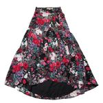 Hutch NWT Anthropologie Printed Wrap Maxi in Floral High Low A-line Skirt XS Photo 0
