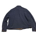 Tommy Bahama Jeans Quilted Snap Button Jacket Navy Blue Women's L Size L Photo 1