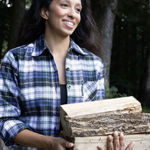 The Vermont Flannel Co Shirt Medium Blue Plaid Outdoor Gorpcore Made In USA Photo 0