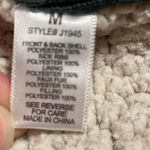 Active USA green women's quilted gilet with sherpa lining and gold zippers (M) Photo 2