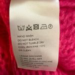 Farm Rio Maxi Cable Knit Sweater Pullover Women's Medium Pink Chunky Comfy NWOT Photo 15