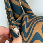 MAISIE WILEN Ssense Exclusive Orange And Blue Mesh Slip Dress Womens Small Green Photo 4