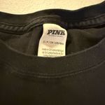 PINK - Victoria's Secret Victoria secret pink Limited Edition Pure Black bling campus cotton tee Small Photo 5