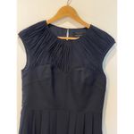 Ted Baker NWT  Dress Women Size 4 Navy Blue Wool Blend Wedding Guest Cocktail Photo 1