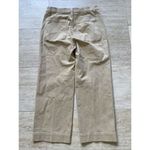 Madewell  Wide Leg High‎ Raise Tailored Pants Womens Size 30 Light Yellow Photo 4