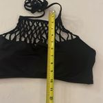 a.n.a . Women’s Black Macrame Knot Bikini Top Size 14 Photo 7