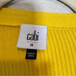 CAbi Yellow Oversized Cardigan Sweater Womens M Casual Fall Preppy Slouchy Photo 7