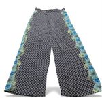 Victoria's Secret Victoria Secret Palazzo Lounge Pants Women 6 Silky Pants Boho Cottagecore Pocket Photo 0