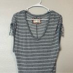 Anthropologie  Saturday Sunday Striped Fitted Midi Dress SMALL Photo 2
