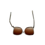 Women's Oversized Square Jackie O Cat Eye Hybrid Butterfly Fashion Sunglasses White Photo 2