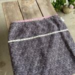 Calvin Klein  Womens Skirt Size 20W Purple Black Gray White Tweed Lined‎ NEW Photo 3