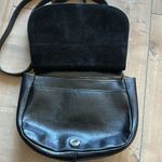 Patricia Nash  Leather Heritage London Saddle Crossbody Bag Black Photo 2
