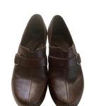 Dansko Tamara womens clogs brown leather nurse shoes buckle slip on shoes 9.5 Photo 2