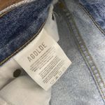 AGOLDE 90s Pinch Waist Ripped High Waist Straight Leg Jeans SZ 28 in Backdrop Photo 13