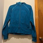 Lululemon  Scuba Hoodie Snorkel Blue Size 8 Photo 5