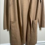 J.Crew 365 Tan Juliette Collarless Sweater-Blazer Size XS Photo 2