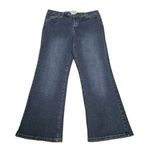 L.A. Blues Vintage Rodeo Jeans Women's Size 3 Waist 36 Dark Wash Straight Relaxed Photo 0