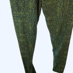 Green and blue patterned leggings #leggings S/M unbranded Size undefined Photo 1
