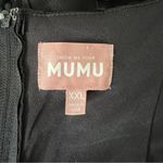 Show Me Your Mumu NEW NWOT  Stephanie Dress Black 3D Floral Embroidery Photo 6